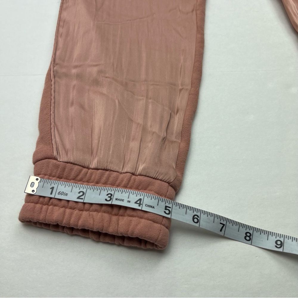 RtA Sydney Jogger Pant Dusty Rose Womens Size Small Pull-On Pockets Stretch NEW - Picture 12 of 14